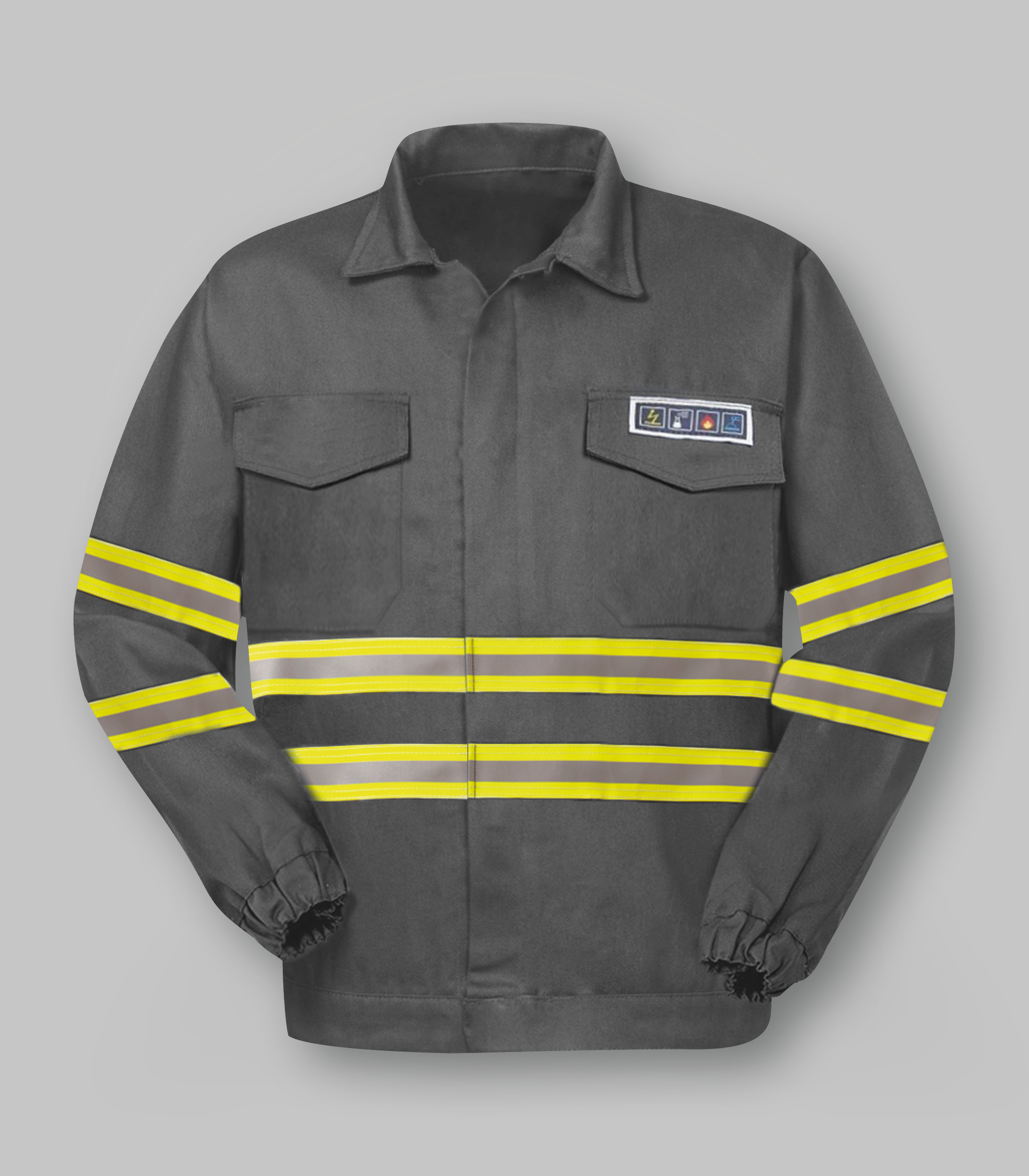 Fireproof and antistatic jacket