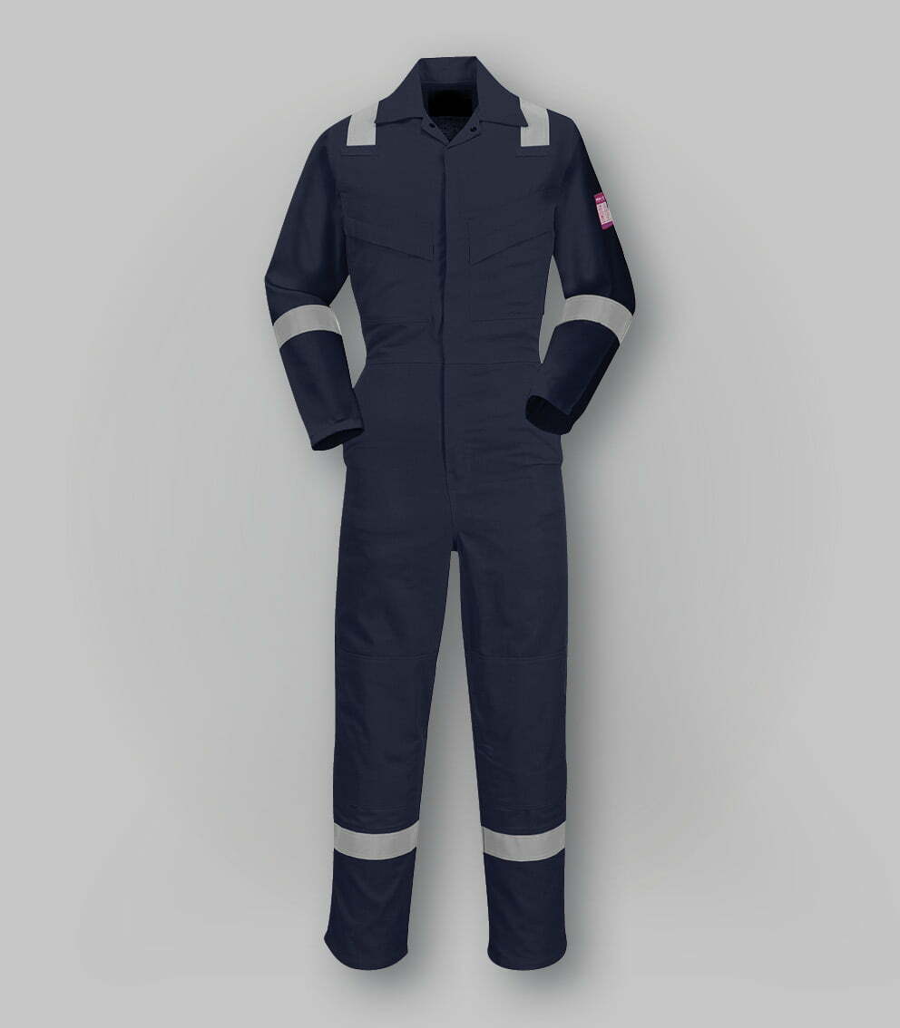 Inherent FR multi norm coverall