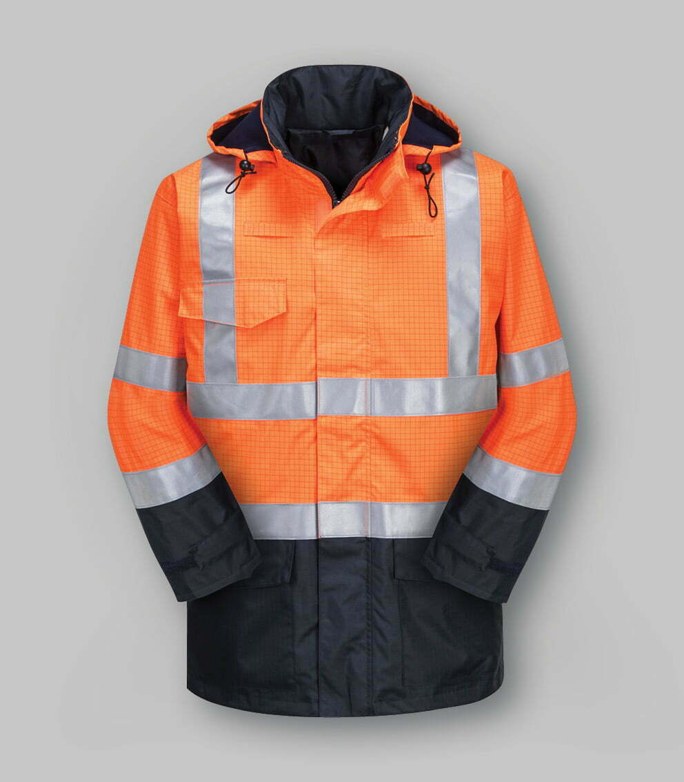 Rain Hi-Vis Multi-Protection Jacket-abbigliamentocertificato.com