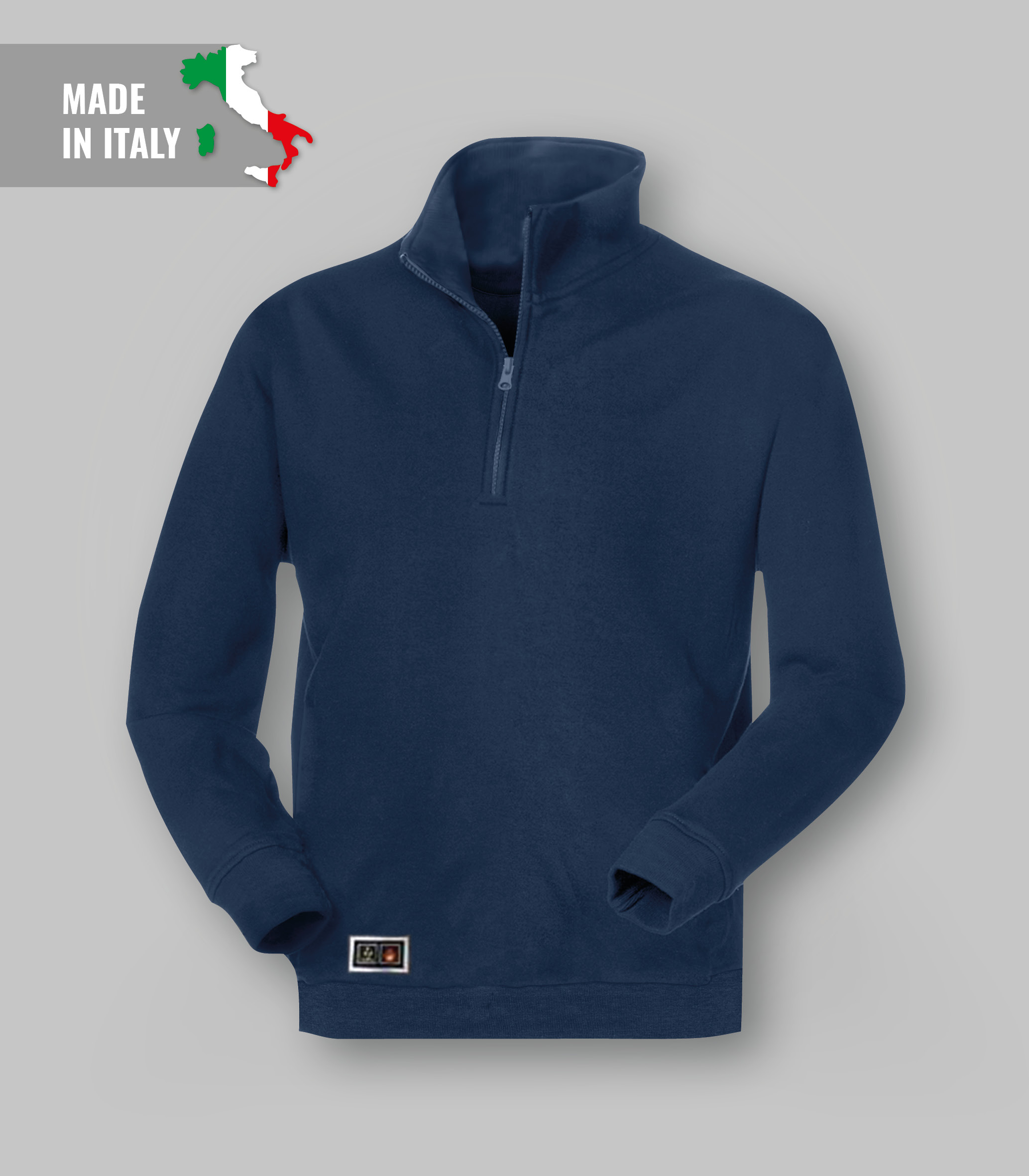 FR anti-static half-zip sweatshirt