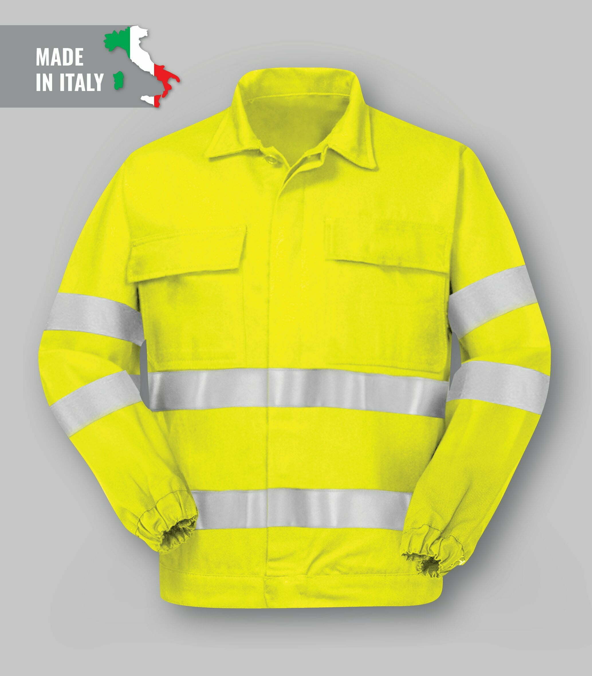 Cartello Obbligo DPI Alta Visibilità – VSAFETY 41065, 150x200 Mm, Plastica Rigida Blu – "Obbligo Indossare Alta Visibilità"